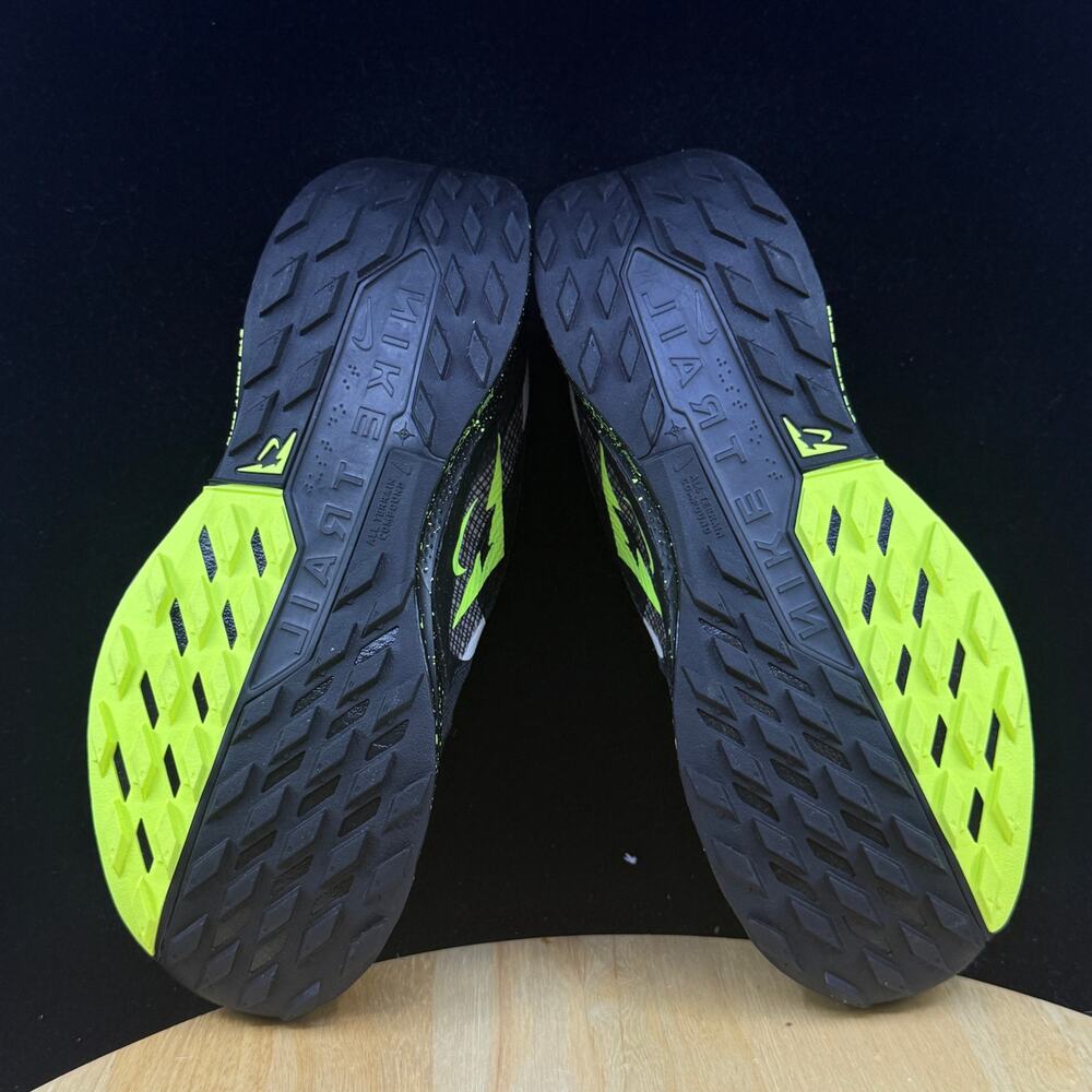 Nike Wmns Reactx Pegasus Trail 5 Black Phantom Volt Ice Womens Size 6 DV3865-011 - Picture 9 of 10